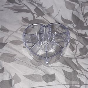 FINAL SALE✔HEART SHAPED MAKEUP ORGANIZER